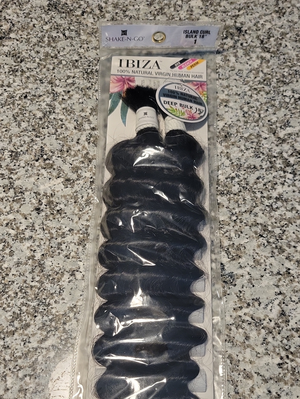 Ibiza Deep Bulk 18" Island Curl - Black